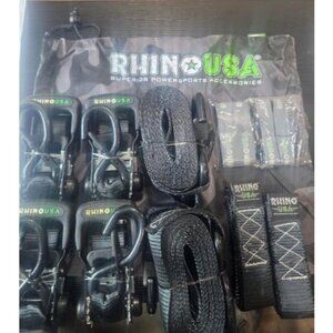 Ratchet Straps Tie Down Kit for ATV, 5,208 Break Strength